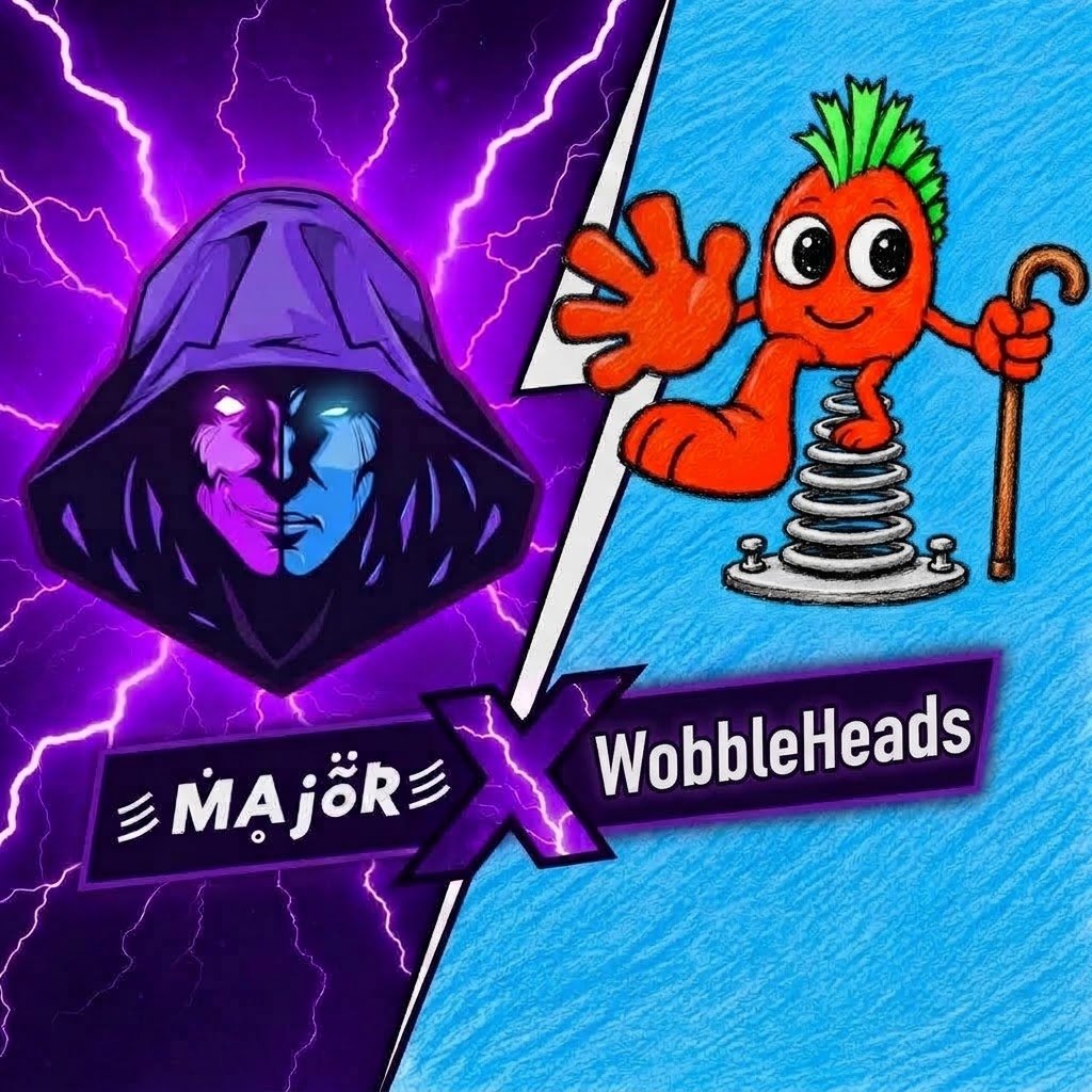 majorslair's tweet photo. Just locked in a collab with @WobbleHeadsHQ ✨

1000 Wobble Heads coming to ETH as a free mint.
10 characters, 100 traits, and 10 legendary 1/1s.

The original 1000 is the Genesis set, and later utility is meant for the people who held from the start.
WL is limited, so free does not mean open to everyone.

Happy to bring this one into the Lair 🔥