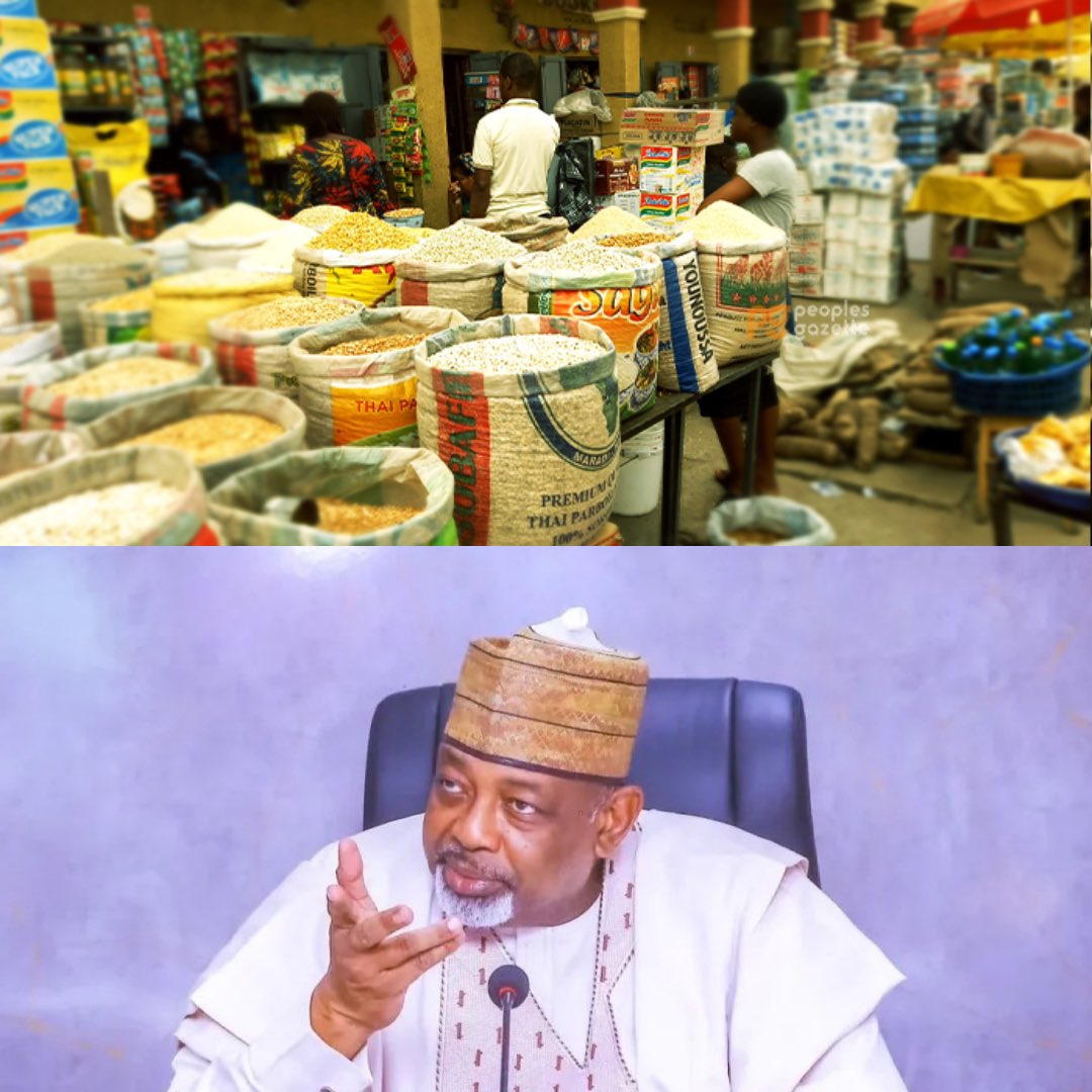 NigeriaStories's tweet photo. Food prices have fallen by up to 50% since 2023.

~ Nigeria 🇳🇬 Minister of Agriculture Abubakar Kyari says https://t.co/hELin9mYyk