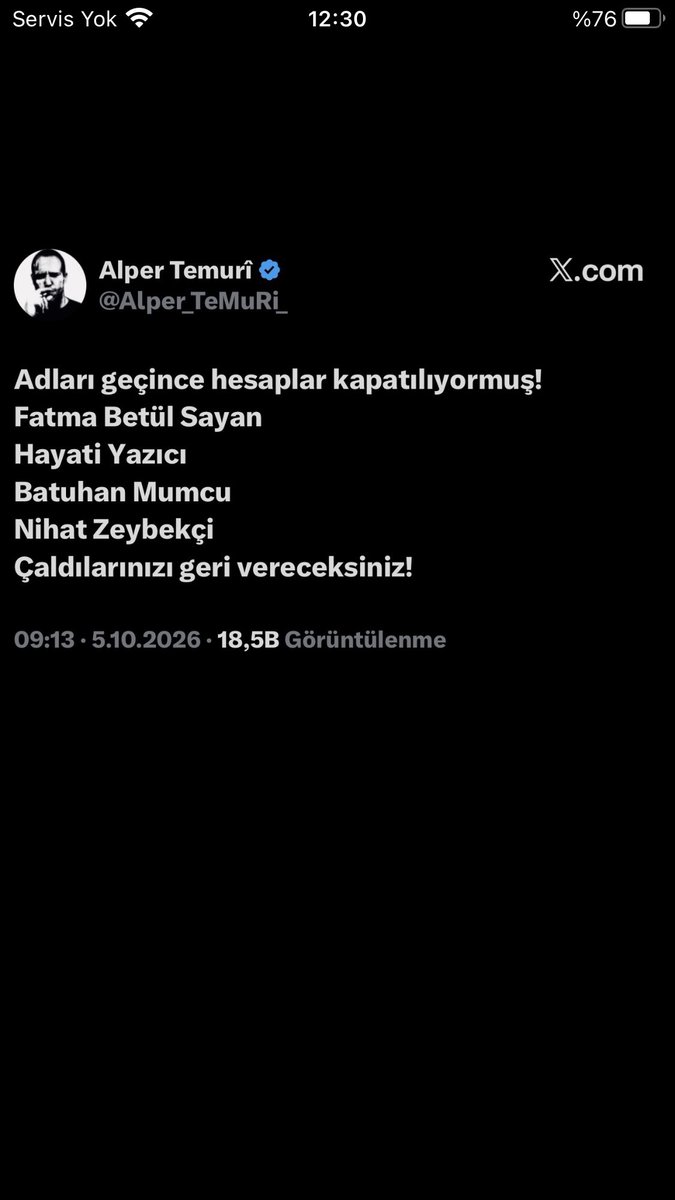 xTurkiyem1071's tweet photo. Bir taraftan Reis sonuna kadar gidilecek derken diğer taraftan fon rezilliğini yazan hesapları hani kurum kapatıyor.. BTK’mı, Siber Güvenlik Başkanlığı mı, yargı mı ? @abakingurlek @umitonaltr @mehmetkyigit ..Kabul edilemez, derhal bu yanlıştan dönülsün..Bence yargı yapmamıştır https://t.co/VLt1LHyQg3