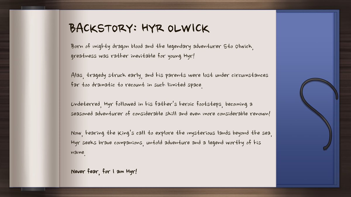 AltusZendoji's tweet photo. Never fear! For I am Hyr!

#FSFables #HyrOlwick https://t.co/GDAyqsOhxB