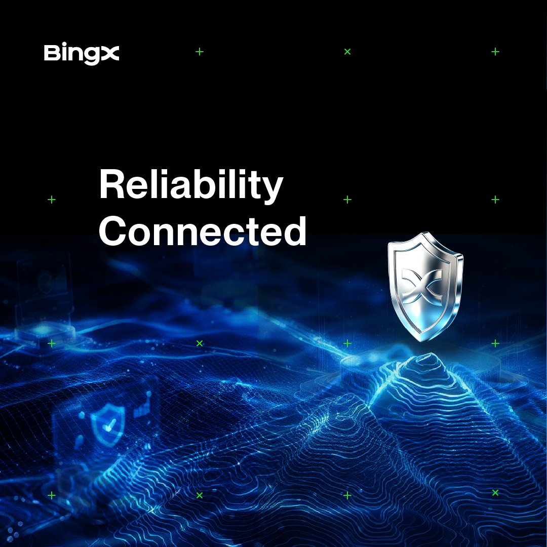 BingXOfficial's tweet photo. Reliability isn’t promised. 
It’s proven🛡️

From transparent operations to 100% Proof of Reserves and a $150M Shield Fund, BingX is building trust into every layer of the trading experience.

#MultiAssetPlatform