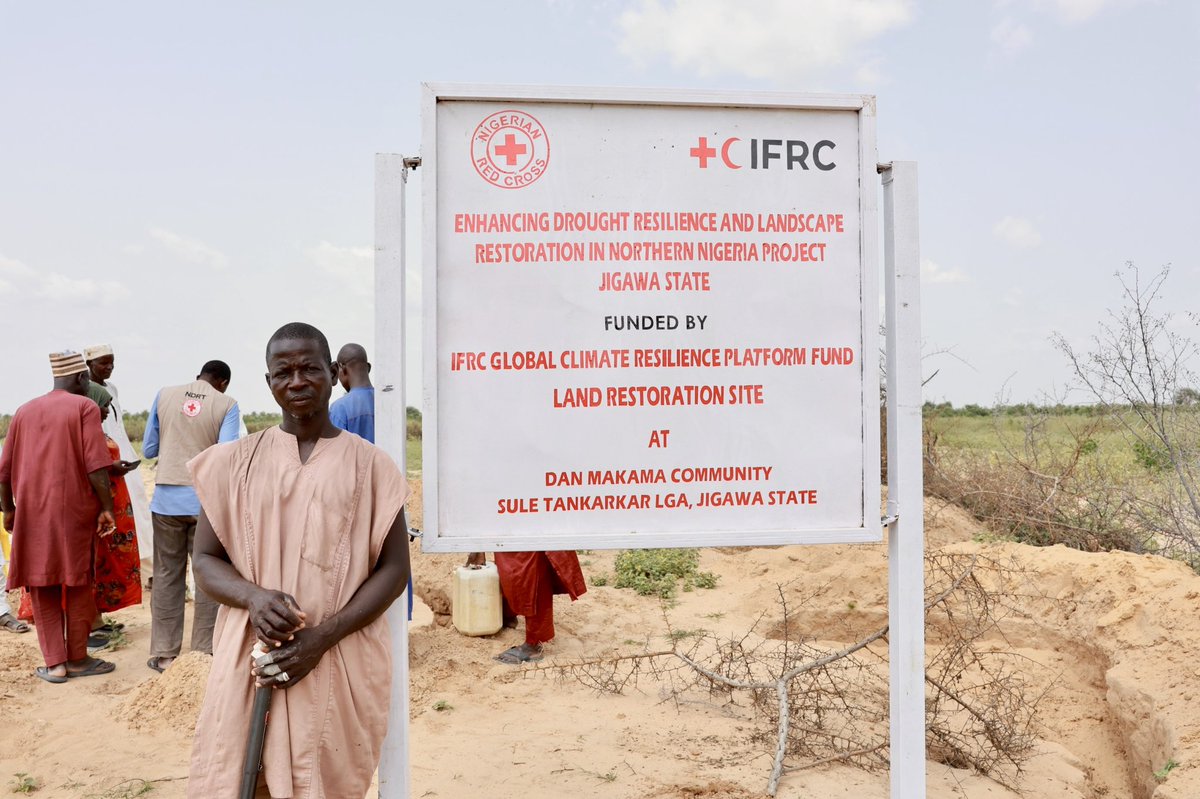nrcs_ng's tweet photo. Where drought has made farming harder, communities in Jigawa are restoring land, growing food and rebuilding hope—with support from NRCS &amp; @ifrc . 

#ClimateResilience https://t.co/U1M45fwALN