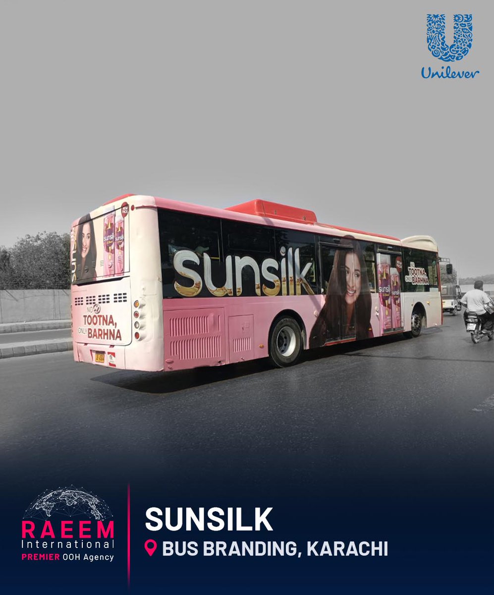 raeem_Int's tweet photo. Good hair. Big moves.
We’re turning a powerful haircare message into a high-impact OOH presence built around reach, consistency and brand recall. The message? Sunsilk’s “No Tootna, Only Barhna,” delivered for @Unilever
#RaeemInternational #CoreMedia #Sunsilk #OOHAdvertising https://t.co/EzTrv57wTM