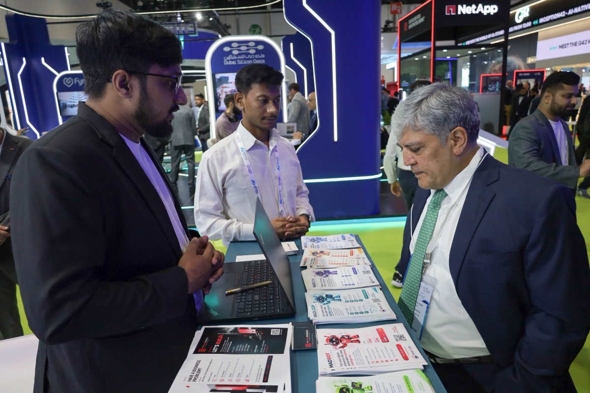 PakinUAE_'s tweet photo. Pakistan Embassy
Abu Dhabi 
*** 
PRESS RELEASE

*Pakistan Showcases AI Innovations at AI Everything Global 2026 in UAE*

Pakistan is showcasing its growing capabilities in artificial intelligence and emerging technologies at AI Everything Global 2026, one of the region’s leading public-private gatherings on artificial intelligence, bringing together more than 500 exhibitors and 150 investors from 70 countries.

Pakistan has established a strong presence at the event, featuring 5 leading Pakistani technology companies presenting innovative AI-driven solutions and services including Al Data Intelligence, Al Surveillance, Al Sales Solutions, Sovereign Al. The Pavilion is established under the auspices of the Pakistan Software Export Board (PSEB).

The Pakistan Pavilion was inaugurated by *H.E Ambassador Shafqat Ali Khan, Pakistan’s Envoy to the UAE*. The Ambassador interacted with participating Pakistani companies and highlighted the importance of enabling Pakistan’s technology sector to play a proactive role in the rapidly evolving global AI landscape.

*H.E Ambassador Shafqat Ali Khan* underscored the need to invest in AI talent development, particularly by equipping the younger generation with advanced AI, coding and digital skills. He emphasized that building a future-ready workforce would be critical to enhancing Pakistan’s competitiveness and enabling its technology companies to capitalize on emerging opportunities in the global digital economy.

Pakistan’s participation in AI Everything Global 2026 reflects the country’s growing technology footprint internationally and provides Pakistani companies with an important platform to forge strategic partnerships, engage with global industry leaders and investors, and explore new business and investment opportunities in the AI ecosystem.

Pakistan’s participation is being facilitated by the Commercial Section of Pakistan Diplomatic Mission in the UAE, led by *Trade & Investment Counsellor Mr. Ali Zeb Khan, in close coordination with PSEB, MoIT*. Pakistani delegates are also engaging with international stakeholders and industry leaders on AI-driven innovation, digital transformation and emerging opportunities for collaboration.

The participation comes amid significant growth in Pakistan-UAE technology ties. Pakistan’s IT exports to the UAE have increased by 42 per cent, from USD 376 million in FY 2024-25 to USD 536 million in FY 2025-26, reflecting the rapidly expanding bilateral relationship in technology, digital services and trade.

*Abu Dhabi
6 October 2026*

1/2