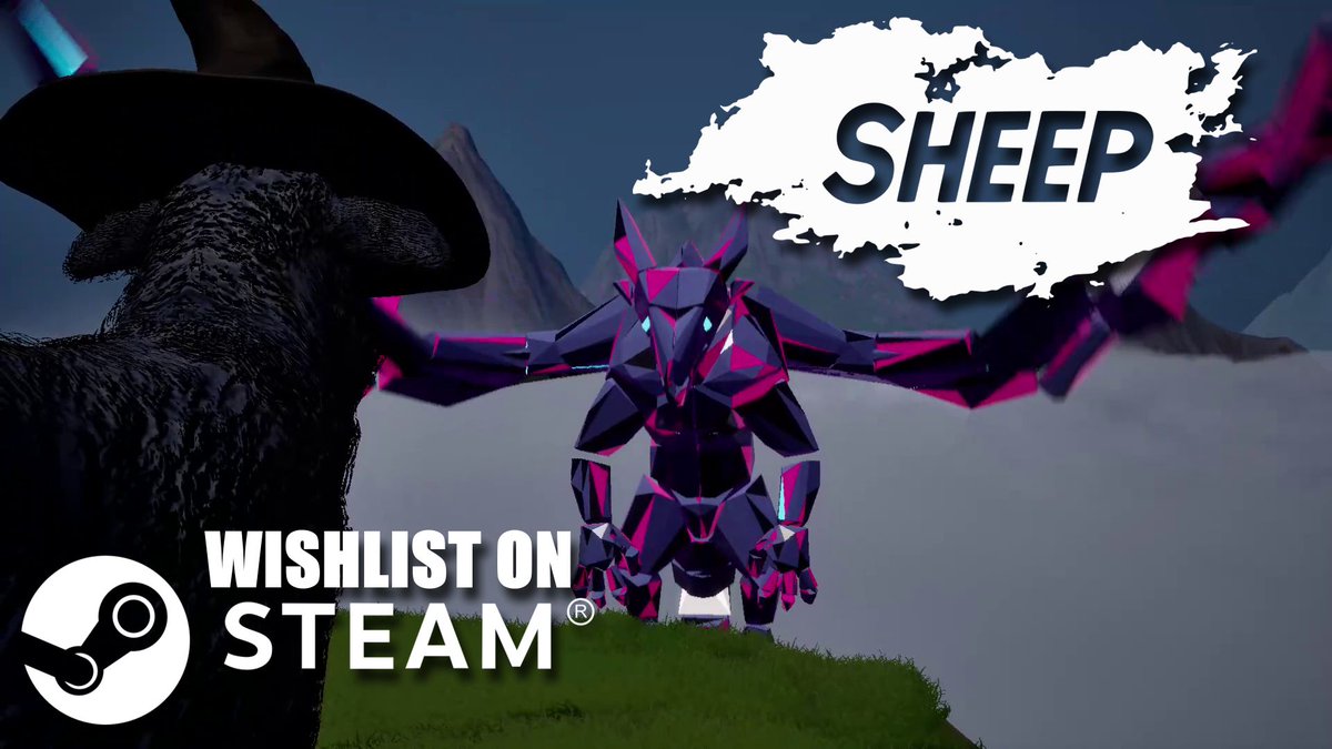 BizbeeStudio's tweet photo. Looks like the flock has bigger problems… 
Meet one of the creatures you'll come across in SHEEP.
Think you could take this thing down?
Wishlist SHEEP on Steam!
#indiegame #indiedev #gamede #SHEEPgame https://t.co/aGI96KpG3E