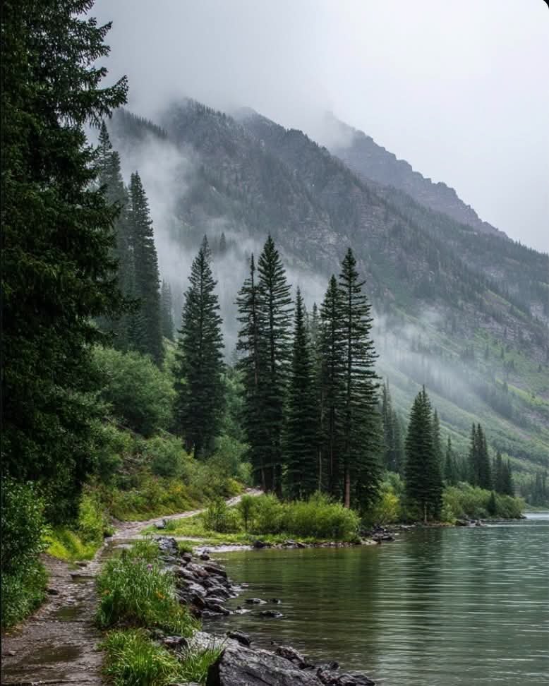 worldclick56's tweet photo. Forest hike feels so refreshing. 🌲🌧 https://t.co/rfZCNDSk2i