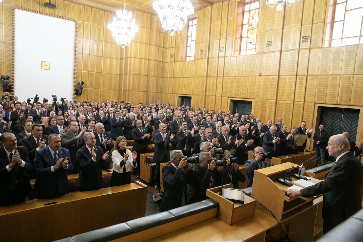 MhpTbmmGrubu's tweet photo. Genel Başkanımız Sayın Devlet BAHÇELİ @dbdevletbahceli TBMM Grup toplantımızı gerçekleştirdi. 
06.10.2026 https://t.co/BmJvduTM08