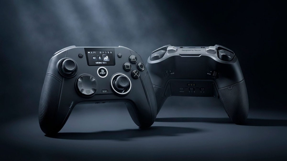 Pixel_Replay's tweet photo. @NaconFR  dévoile la Revolution 5 Unlimited, sa nouvelle manette pour PS5 et PC https://t.co/4zrtYZcQ6c https://t.co/YZXTkKUkbw