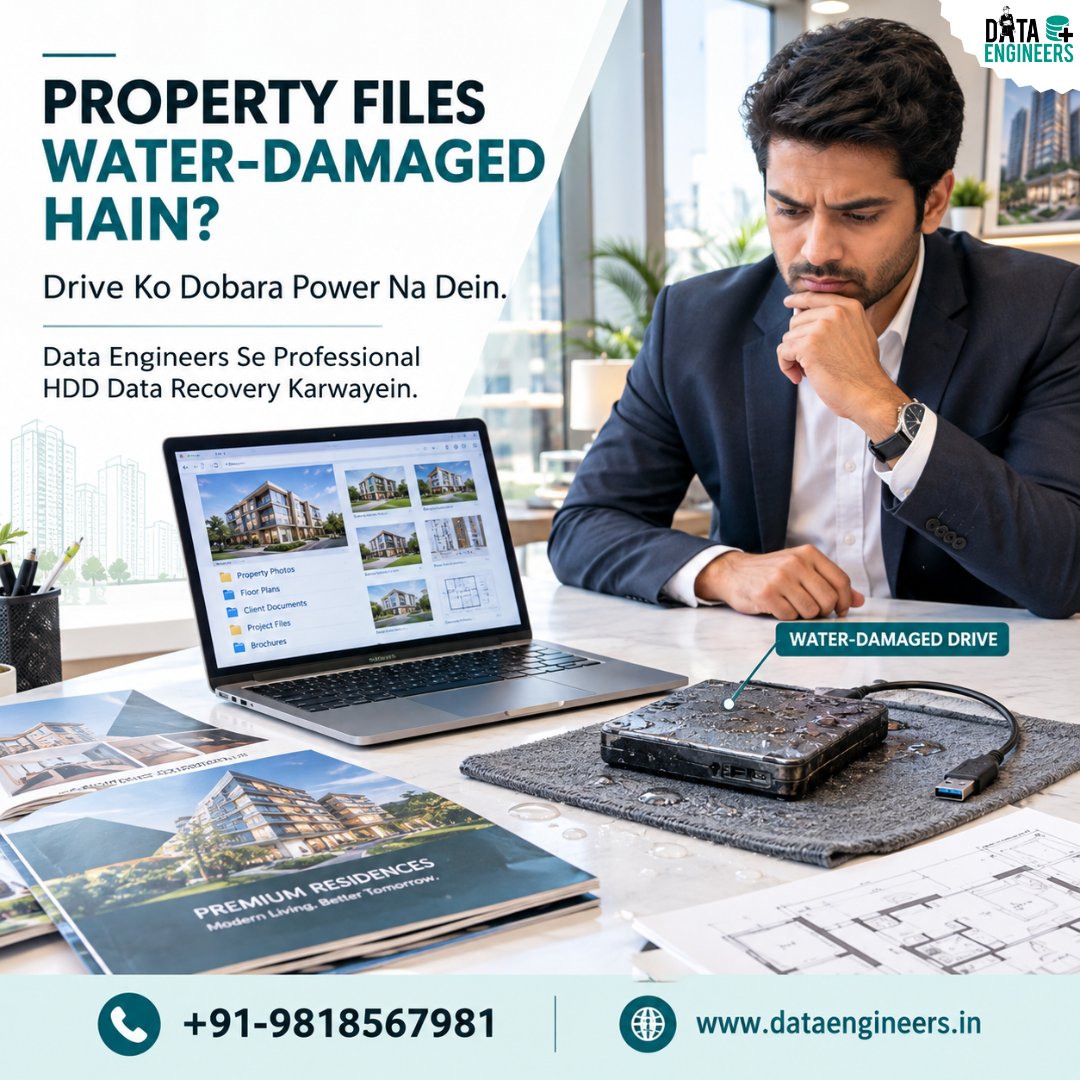 data_engineers's tweet photo. Water-damaged drive ko power na dein. Professional recovery assessment ke liye contact karein.

📞 +91-981-856-7981
 🌐 https://t.co/QAaPwZlVij

#WaterDamagedHardDrive #WaterDamageRecovery #HardDriveRecovery #HardDiskRecovery #HDDRecovery #DataRecovery #DataRecoveryServices https://t.co/wgPw0P7Acn