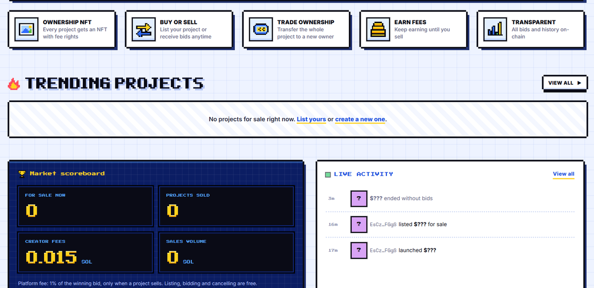 bidonchain's tweet photo. Imagine you launched a project, built everything, but you don’t have the time to keep pushing it.

Before, your only option was to let it die.

Now you can sell it.

With BID, other people can bid on your project. Accept the offer you want and transfer the fee rights and ownership to someone who actually wants to continue building it.

Your project doesn’t have to die just because you’re done with it.

Sell it. Let someone else take over.
