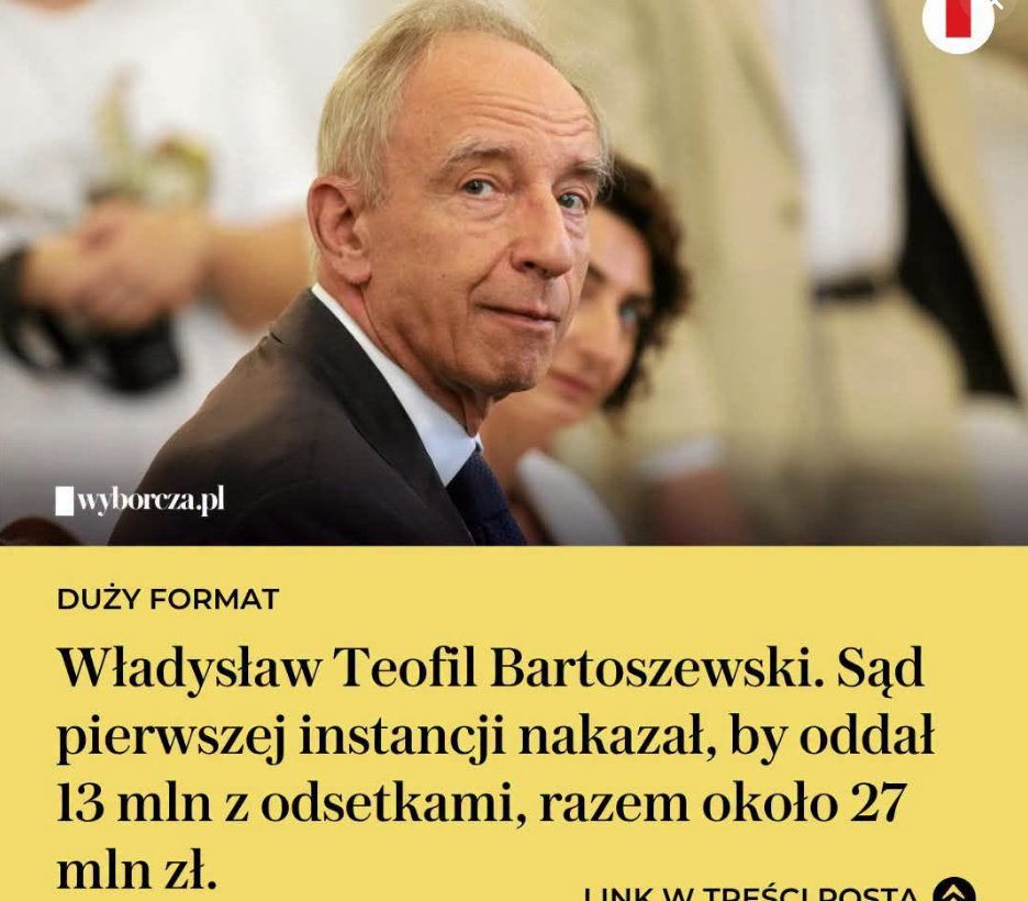 BalliMarzec's tweet photo. "Opłaca się być nieuczciwym, ale ..nie warto" 
Wiceszef MSZ Teofil Bartoszewski może stracić immunitet. 
I ten osobnik zasiada w rządzie @donaldtusk.
Obrzydliwe https://t.co/fOTuDGx4nL