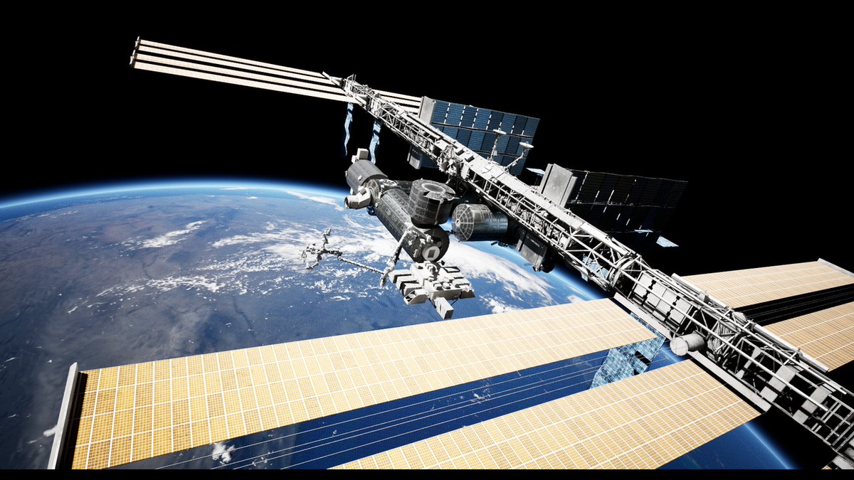 studiolabdev's tweet photo. International space station $39.99.  Perfect for simulations, film and video games.  Available for purchase here:     
https://t.co/yM6VTs6nii

https://t.co/ksHuKjT87l

https://t.co/px6XlkaDcq

#UE5 #Unreal #Blender #Gamedev #Videogame #unity #cgtrader https://t.co/74vf1nSBGk