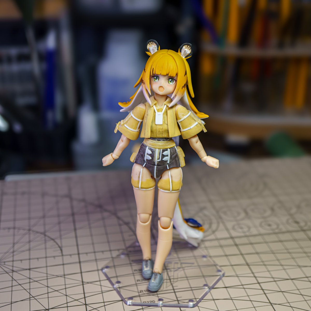 topcoatheta's tweet photo. 大姉弟子進捗
隙間時間にちょこちょこ進めてたんで大枠はもう完成かな
あとは小物類と表面処理なのでタムタム展示会に向けて一気に進める https://t.co/onujTgm6To