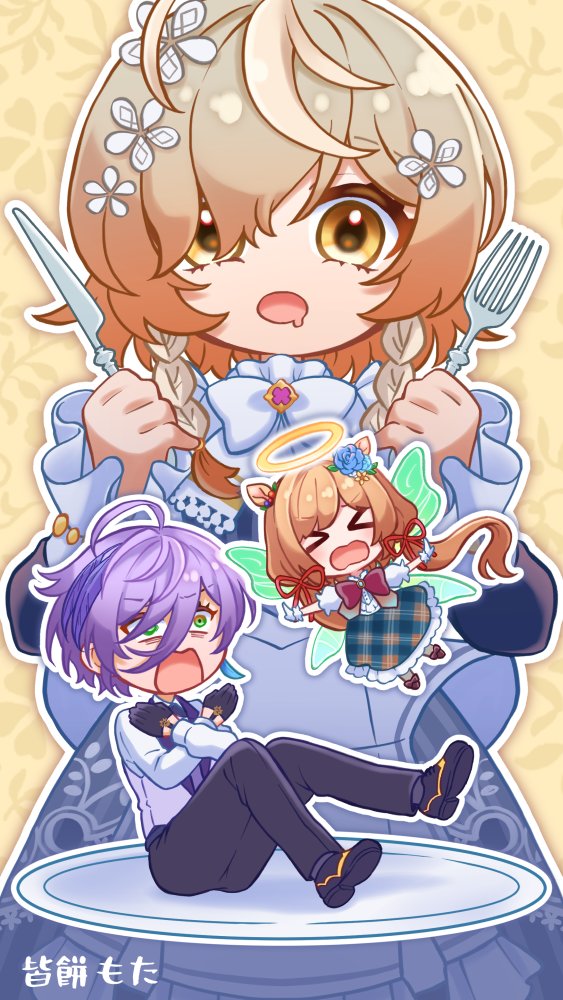 minamoti_mota's tweet photo. NIJISANJI EN所属・クララ・チャームウッド様（@KlaraCharmwood）の手描き切り抜き動画を制作しました！
エリー・コニファー様、榊ネス様との「にじSSS」による山登り配信で起こった、危機的状況のワンシーンです！
https://t.co/MBQtrFtQ4o https://t.co/rnM3zIPtMA