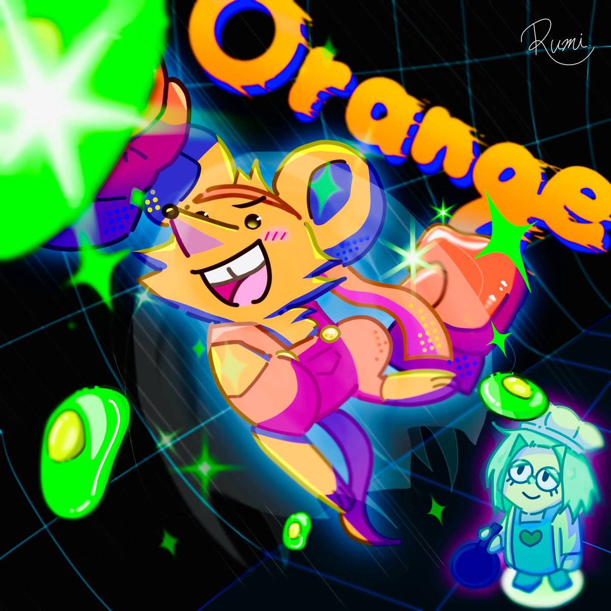 rum1_utdr's tweet photo. Orange 🧡🥊🔥‼️
#deltaruneㅤㅤ https://t.co/lSRzaD7a9Y