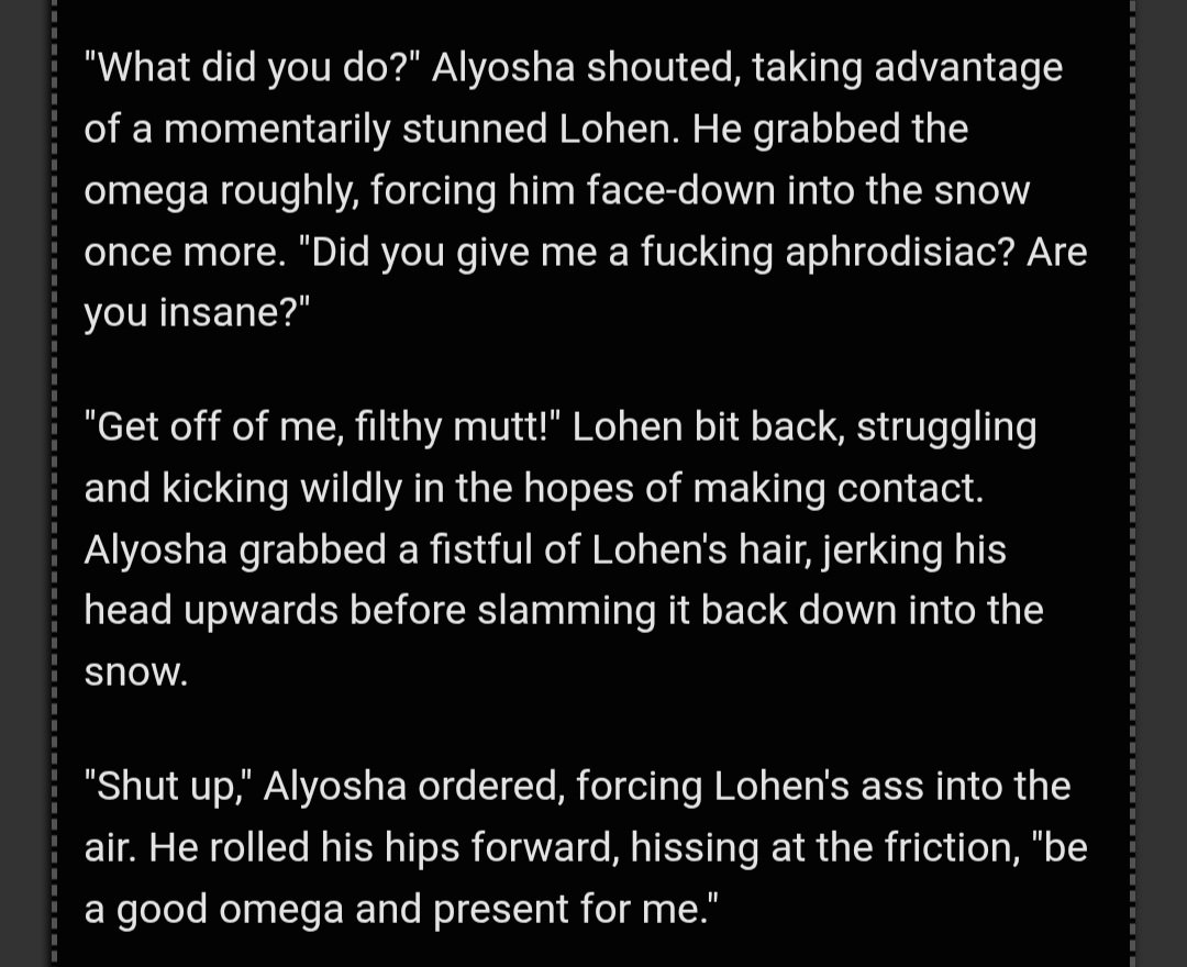 allyohen's tweet photo. #Alyohen crumbs from the next chapter of Prey 
@varhengnisvoll https://t.co/tXIrElAvEj