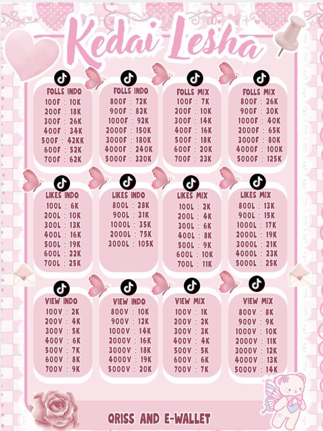 lulicyy's tweet photo. wts jual followers likes views ig tiktok shopee instagram youtube x twitter fast upfoll https://t.co/QzVSGvBiLK