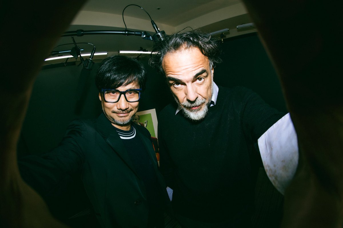 HIDEO_KOJIMA_EN's tweet photo. I had a conversation with director Alejandro G. Iñárritu for Gizmodo Japan, who is currently in Japan promoting “Digger.”

Photo: Victor Nomoto https://t.co/5gzmEkjMLM
