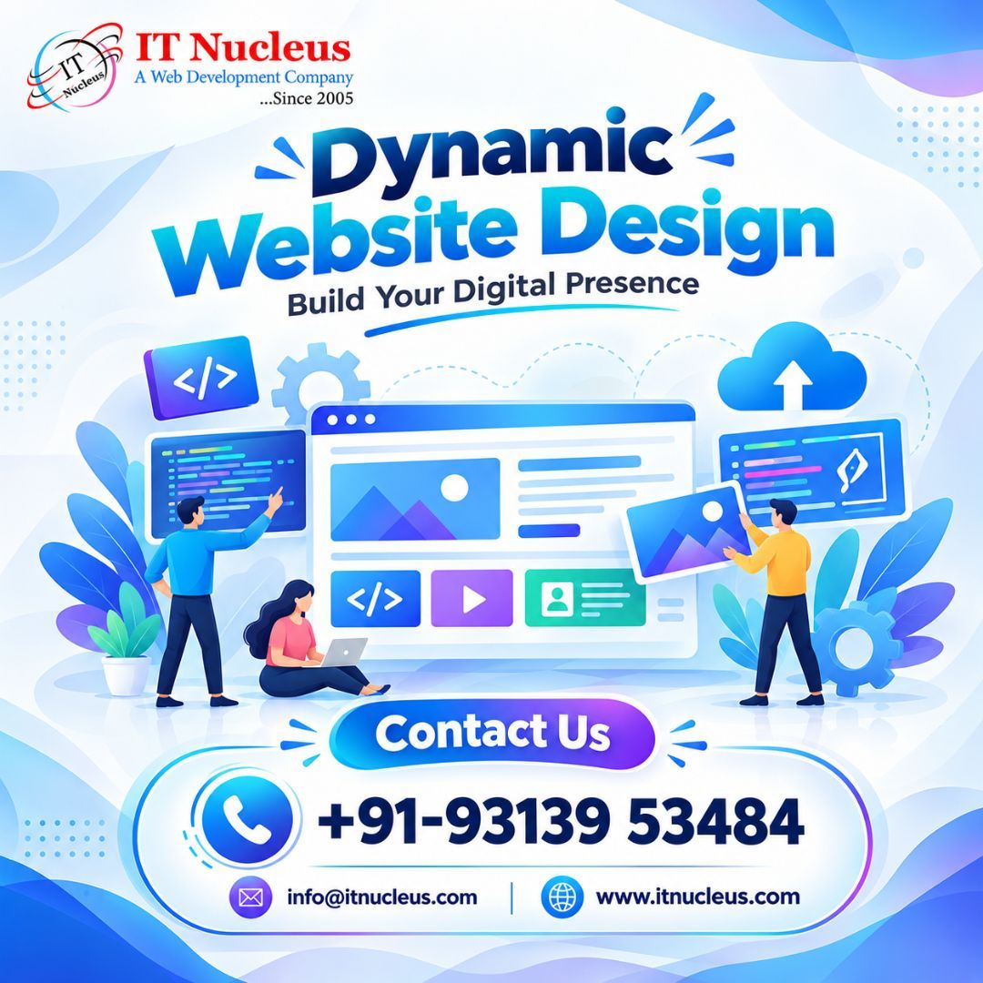 itnucleus's tweet photo. Dynamic Website Design๐ง๐ป๐
.
.
.
For More Information๐ฑ๐ง๐
.......
Contact Us: +91-9313953484
Mail At: info@itnucleus.com
Please Visit: https://t.co/60iamPy5yq
.
.
#webdevelopment #webdesign #dynamicwebsite #website https://t.co/AMLN0c8dLP