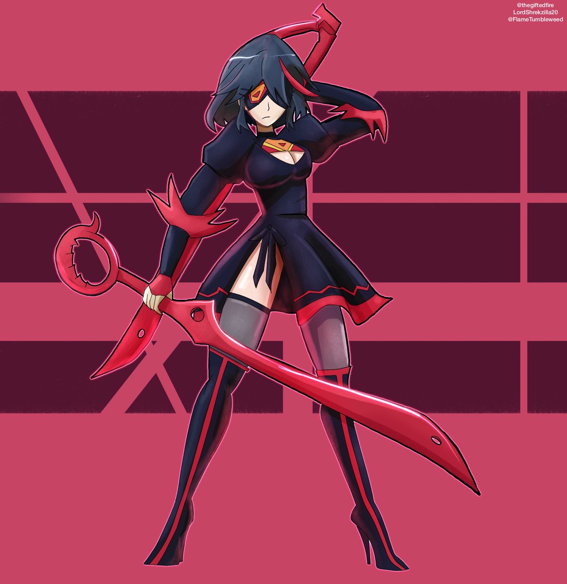thegiftedfire's tweet photo. 2B Ryuko Matoi Commission for @nxghtshxde91 
#ryukomatoi #nierautomata #commission #crossover https://t.co/K36eolQCoS