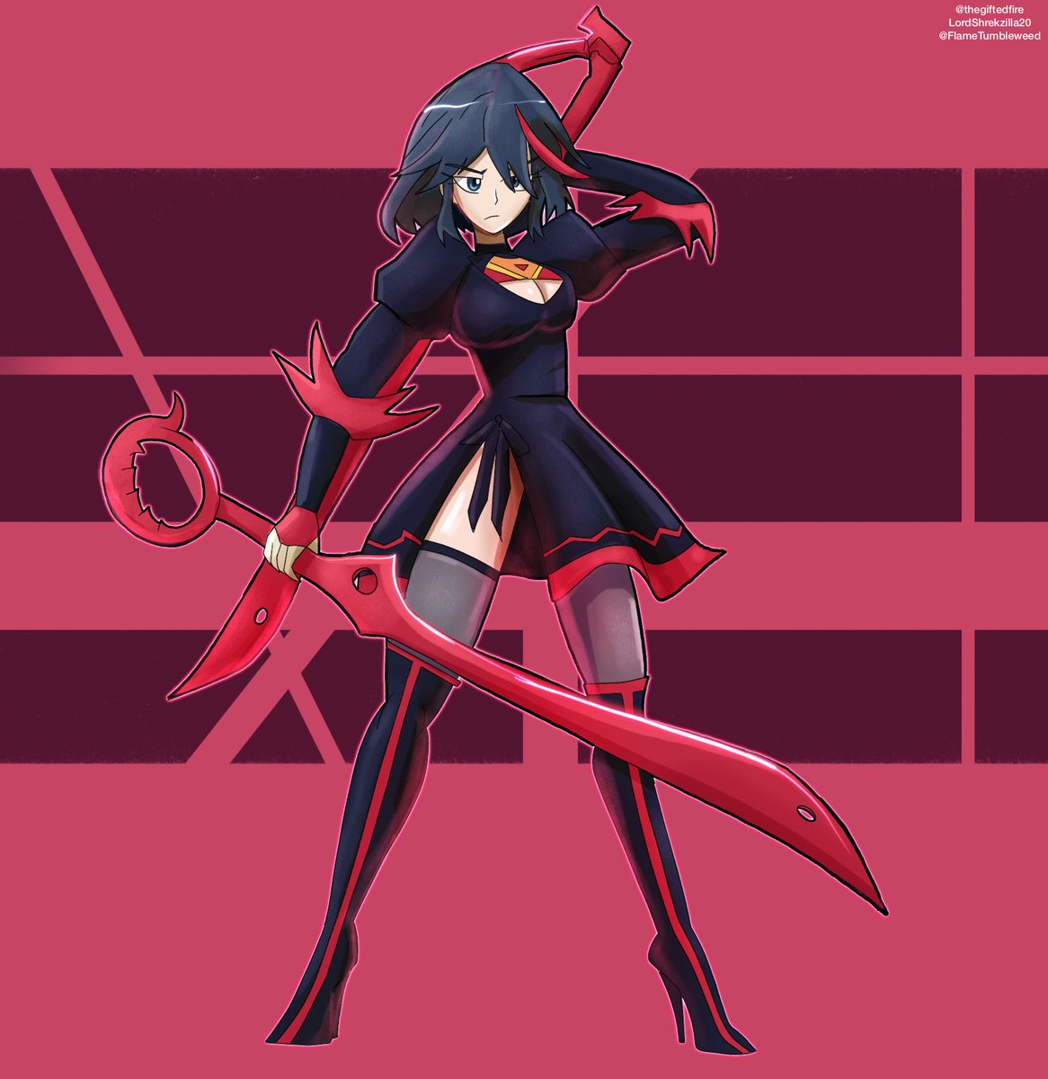 thegiftedfire's tweet photo. 2B Ryuko Matoi Commission for @nxghtshxde91 
#ryukomatoi #nierautomata #commission #crossover https://t.co/K36eolQCoS