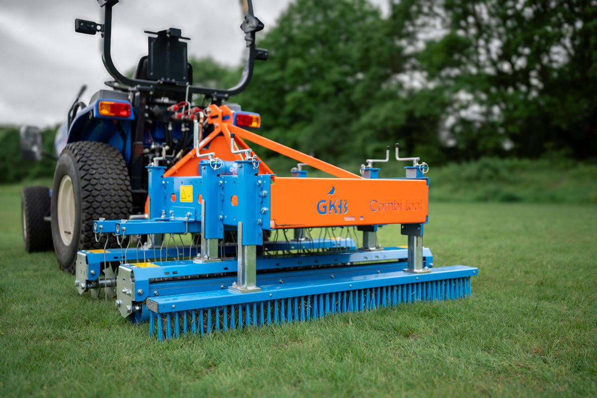 GKBmachines's tweet photo. The GKB Combi-Tool combines versatility and value-for-money ✔ Available in 3 working widths, it features four attachment slots which can be tailored to the venue or task at hand with brush, tines, discs &amp; rollers all available to equip.

Discover more 👉 https://t.co/A2wqwDC7ij https://t.co/Nl8yJoOloc