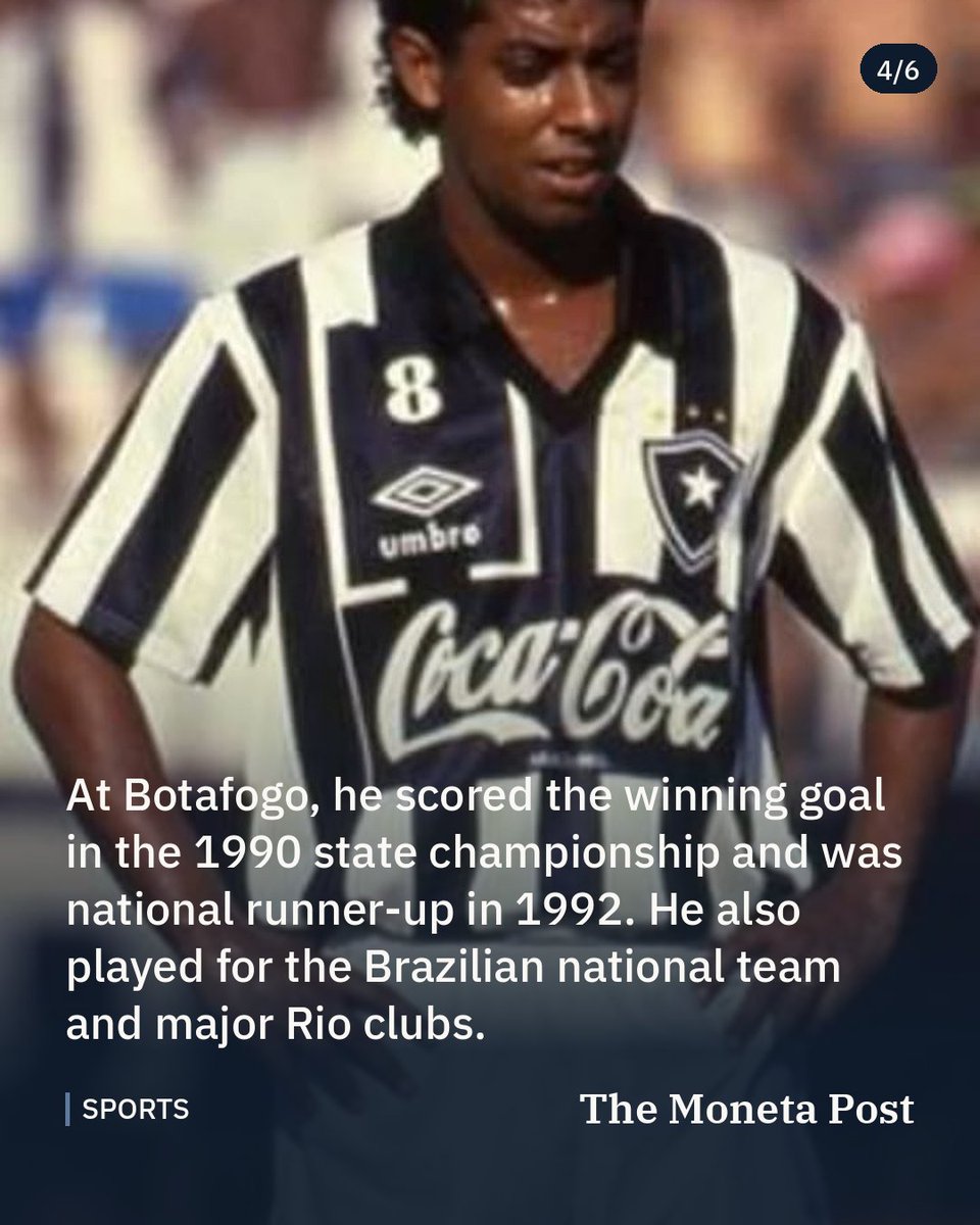 TheMonetaPost's tweet photo. Carlos Alberto Dias, Ex-Player and Coach, Dies at 59

The former Botafogo and Brazil national team player, who was coaching Ypiranga in Pernambuco, died on Monday, according to the club.

#sports #sportsbusiness #carlosalbertodias https://t.co/p0snYoo4dN
