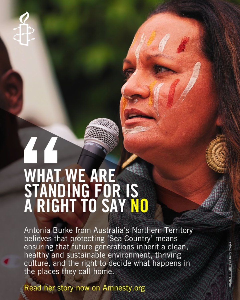 amnestypress's tweet photo. Meet Antonia Burke who is standing up for Indigenous rights in Australia: https://t.co/KMm4kXy69x
As co-host of #COP31, Australia must ensure it delivers more than promises. Anything less would betray our shared responsibility to uphold human rights and secure climate justice. https://t.co/Xs4U3l4Fju