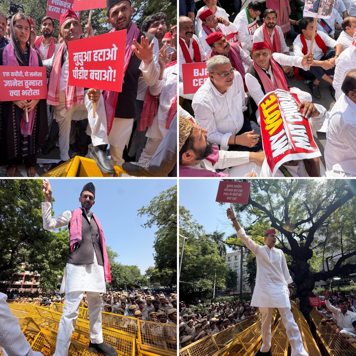 surya_samajwadi's tweet photo. आरक्षण से लेकर संविधान और लोकतंत्र बचाने की लड़ाई अखिलेश यादव सड़क से लेकर सदन तक लड़ रहे है 

आज PDA समाज को अपने नेता अखिलेश यादव पर बहुत गर्व हो रहा है 🔥 https://t.co/EmfHFRZZu0