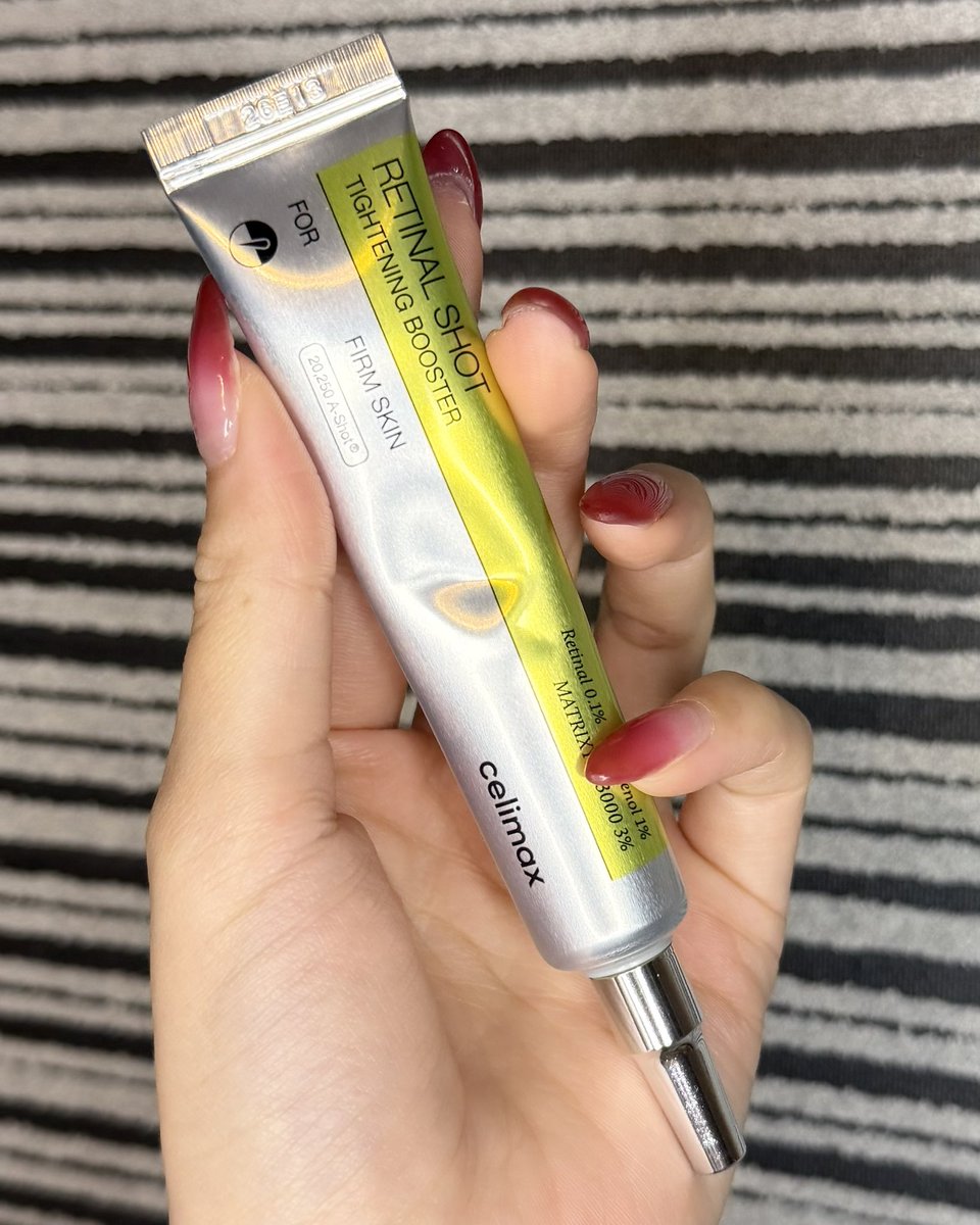 韓国薬局でも大人気のシワクリーム日本でも買えるようになったんだね😱目元とかほうれい線、首、指の関節に使ってるけどまじで小ジワましになってる気がする！！確かに肌質改善効果もあるような。

レチノールより一歩進んだ「レチナール」配合してるらしく、期待できそうだから3本目もリピ予定。個人的にめちゃ試す価値あり👍

【gifted】【PR】