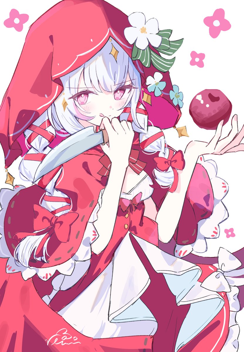ninorei_'s tweet photo. アスパのボニー 赤ずきんちゃんスキンが好きすぎたので描きましたの絵 https://t.co/rLZiVZRxw1