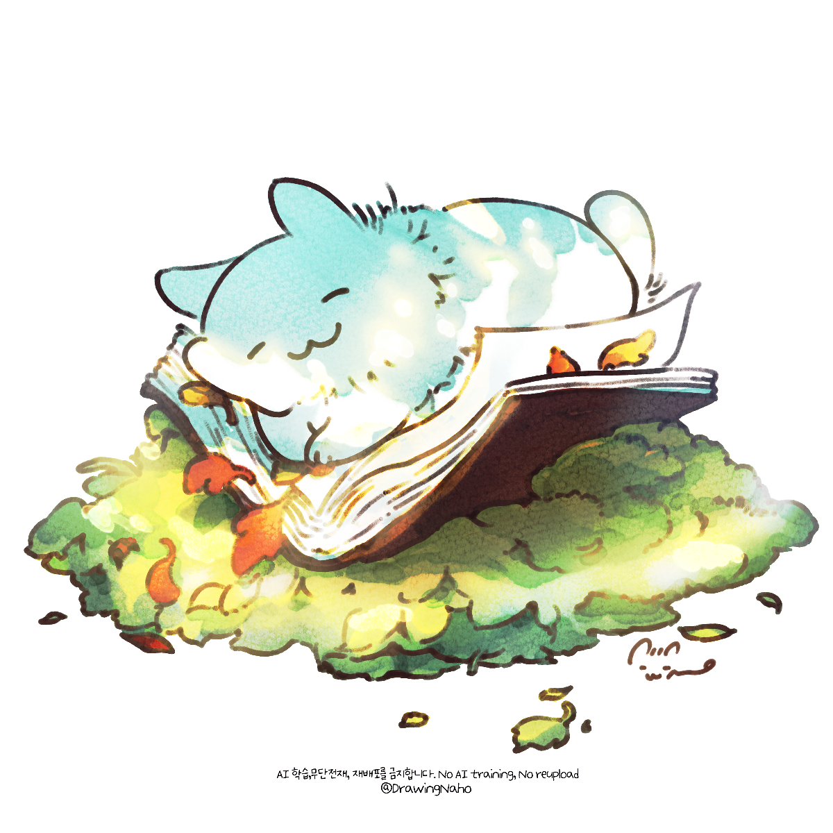 DrawingNaho's tweet photo. ✨가을 하늘✨ https://t.co/xdoksE67aM