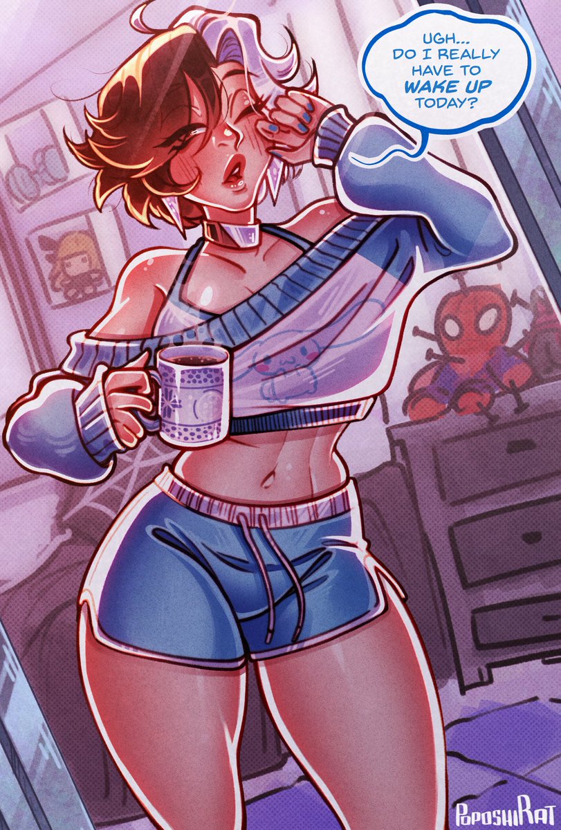Poposhiratt's tweet photo. Eepy Luna Snow 😴

#MarvelRivalsㅤ https://t.co/DDdMFXFUFq