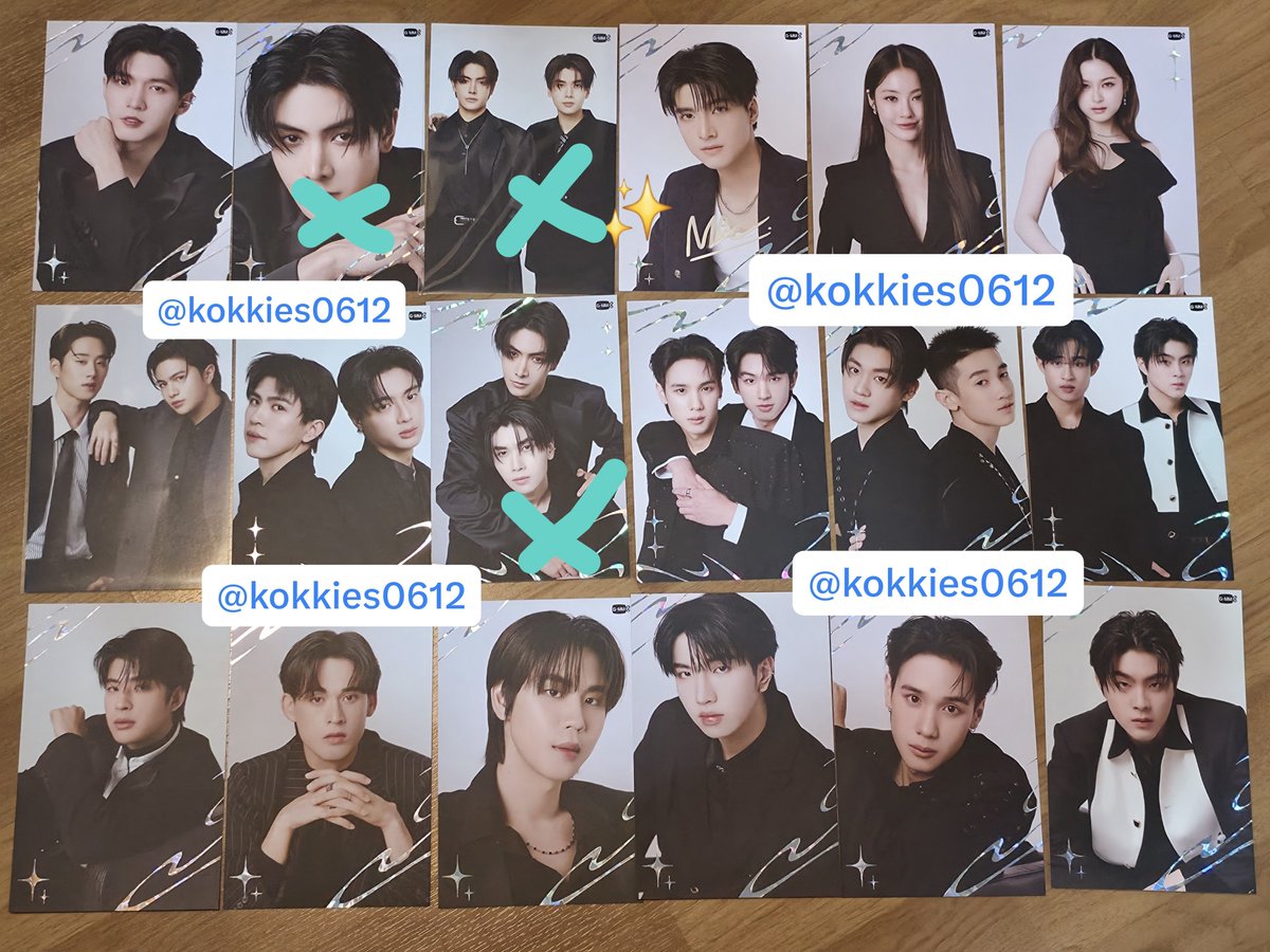 kokkies0612's tweet photo. wts 
การ์ดแฟร์ 30/1
โปสการ์ด 60/1 ( ยกเว้นน้องแมคมีไซน์ 300/1 ค่ะ

รับที่งานตอนนี้ได้เลยค่ะ✨️🐥
#GMMTVFANIVAL https://t.co/1cP8Q6NDJn