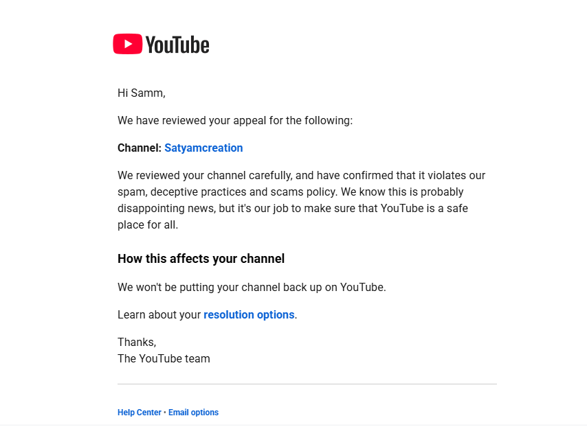 samxkh8's tweet photo. Dear YouTube requesting a manual review which was mistakenly suspended by the automated system The Misunderstanding I cover multiday test match creating daily updates I use a consistent thumbnail template for series branding help me
@YouTube

@YouTubeIndia

@TeamYouTube https://t.co/J7iTqQTjvc