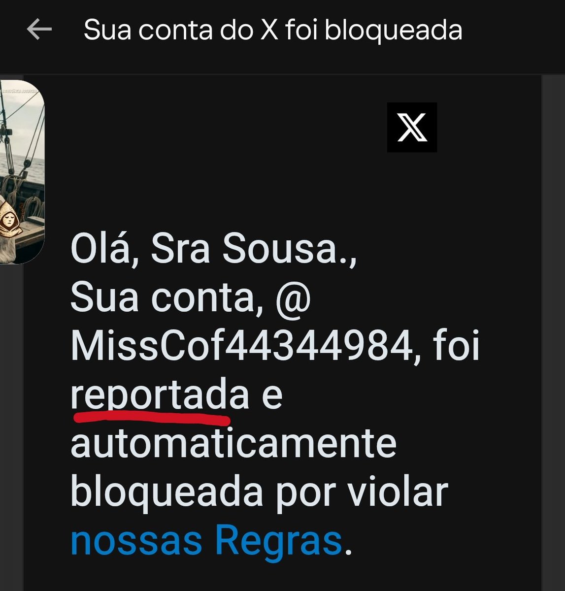 MissCof44344984's tweet photo. Pela primeira vez na minha vida, vou votar no PT.

Este é um texto dirigido ao pessoal do @PartidoMissao que me segue aqui, e peço que reflitam sobre o que vou pontuar, e levem para suas bolhas, com especial atenção ao ponto 3.

1- Não foi uma decisão tomada de supetão; pensei e pensei muito, avaliando todos os ângulos da questão.
Não retiro uma palavra de tudo que já falei aqui sobre Lula e PT. E vou continuar falando, sabem por quê? 
Porque poderei.

2- No  último sábado aconteceu uma coisa que guardei para mim, mas que fiquei pensando sobre. 

Fiz um repost falando algo sobre Bolsonaro; dez minutos depois, minha conta foi bloqueada, e para poder retomar, tive que excluir o post. Fiz outro, mencionando isso, e usando outras palavras: imediatamente fui bloqueada de novo, e acabei tomando gancho de 12 horas. 

Ora, todos sabemos como é aqui, quando se denuncia algum perfil. Além da demora em ter alguma resposta, raramente a denúncia resulta em alguma punição. 
Ocorre que o repost tinha uma fala sobre alguém poderoso dentro do bolsonarismo.

 Na véspera, tinha escrito algo bem mais direto sobre Lula, e nada aconteceu.
Pensem sobre isso: alguém grandão dentro do bolsonarismo se deu ao trabalho de exigir punição para mim, um perfil inexpressivo, não uma, mas duas vezes em seguida. 

Agora, liguem isso com o ponto a seguir.

3-  Durante o bolsonarismo, o MBL foi perseguido sem trégua; quiseram prender membros do movimento apenas por serem adversários políticos do bolsonarismo. Perseguiram familiares.

Sob Lula, não só não foram perseguidos como fundaram um partido. 
E notem: o lulopetismo nunca teve um adversário mais aguerrido que o MBL.

4- Lula não tem herdeiro político de peso e esse será seu último mandato. 
Além do quê, alguma eventualidade pode deixar o banana do Alckmin como presidente. 

O outro lado é legião.

5- Ah, mas é o STF, e o Alexandre de Moraes? Não se esqueçam que esse inferno todo só começou porque Bolsonaro tentou dar um golpe.

6- Nossos dois milhões e meio de votos poderão garantir nossa liberdade de expressão e atuação. 

E ISSO É MAIS IMPORTANTE QUE TUDO.

@deia1967
@ShirlocaSorriso 
@base_missao