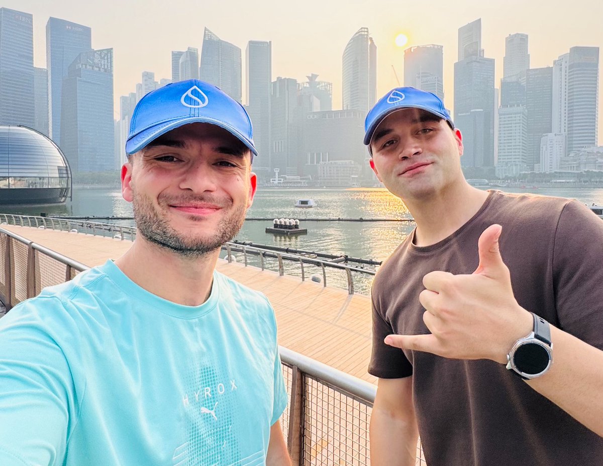 SuiRunClub's tweet photo. 🏃‍♂️ The route for our @SuiCommunity run is ready!

We’re meeting tomorrow morning at 07:00 for a run together. 🌤️
Looking forward to seeing all the runners! 🤙🏻

#suibasecamp https://t.co/quZtUPCE1D