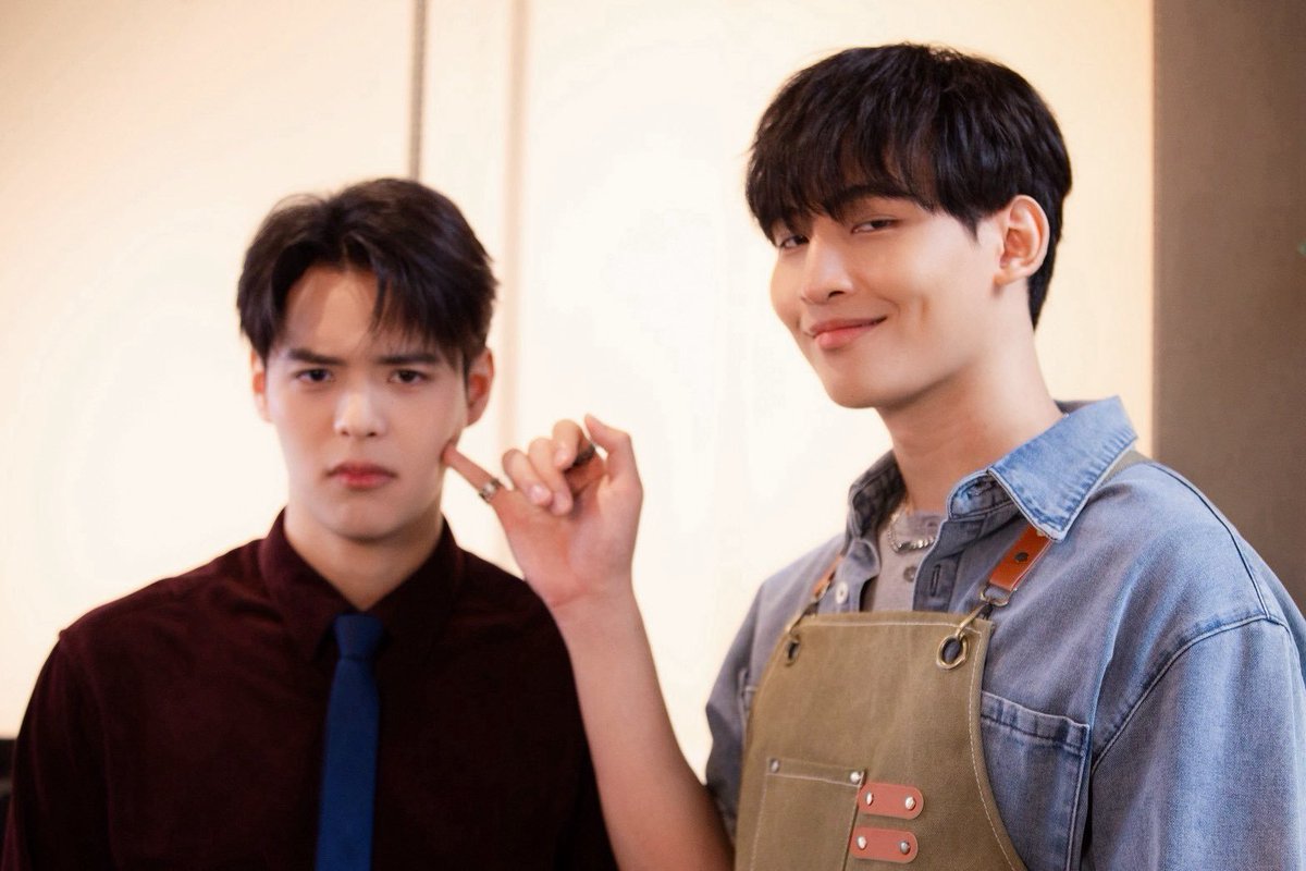 poohmit's tweet photo. It's going to be so amazing to see Ohm playing an annoying guy who loves to bother our little poon 🥹🥹💖

#CupidsGhostQ3 https://t.co/wiMsKBN7o4