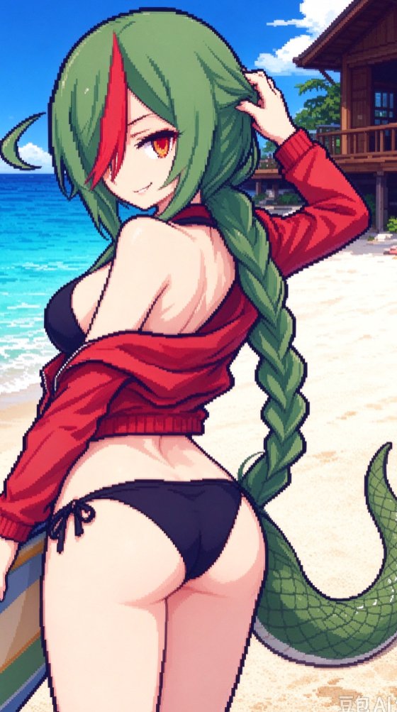 JieJia61486's tweet photo. Olivia Cameron At the beach（AI Edit）
#lieat #sexy #Miwashiba #AI https://t.co/0V64h3Xv1R
