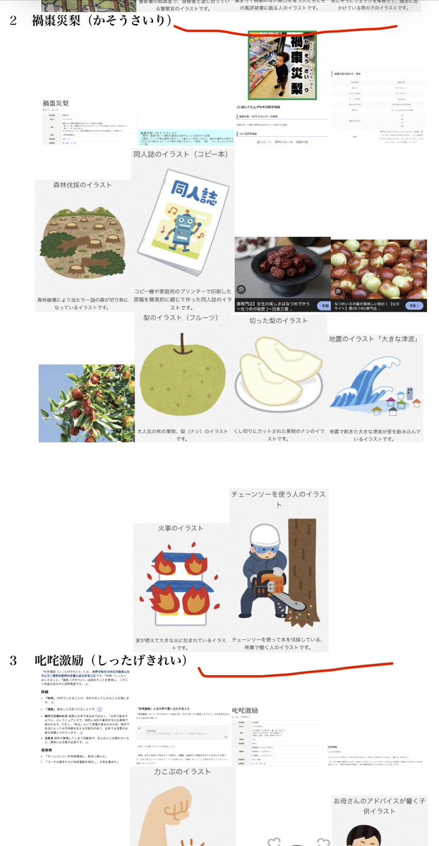 senkaneko's tweet photo. 他の人に漢検一級四字熟語資料📚を編集✂️🔍してもらってかなり見やすくなりました🙆‍♂️✨あとは意味を説明画像から抜粋して貼ってもらえれば完成だから出来上がるのが楽しみです😁✨ https://t.co/OA9wNzQRZN