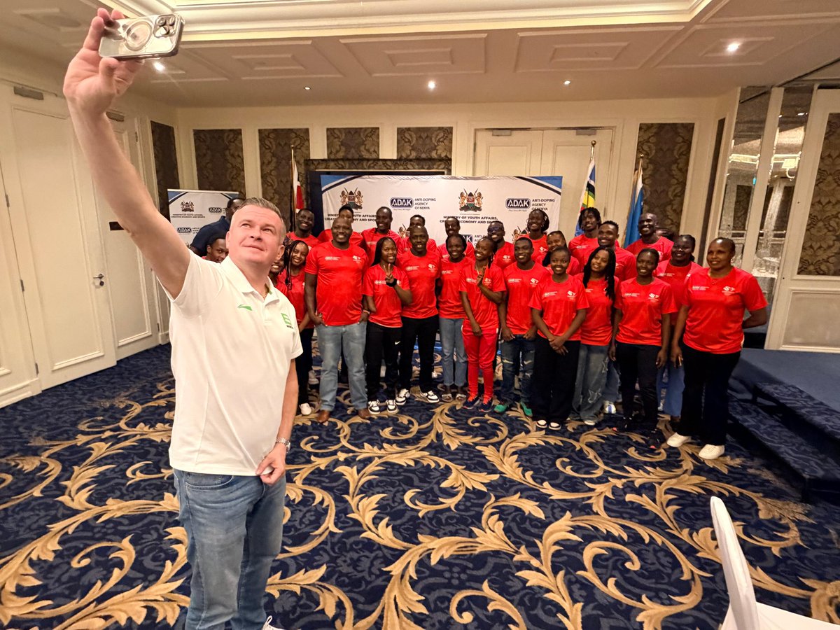 WitoldBanka's tweet photo. I had an open and candid exchange today with athletes from across Kenyan sport. We discussed their experiences of anti-doping, the challenges they face and what more can be done to make the system fair, effective and responsive to athletes’ needs.

The conversation included difficult questions, honest reflections and powerful first-hand accounts from athletes about their experiences and the realities they face. These perspectives matter. Athletes’ voices must remain central to how anti-doping is shaped and delivered.

Thank you to everyone who shared their experiences so openly and contributed to such a frank and engaging discussion. @wada_ama