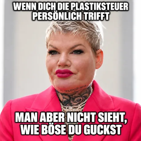 StaSiRevival's tweet photo. #Meme #Botox #Plastiksteuer https://t.co/s2TFe9bDhu