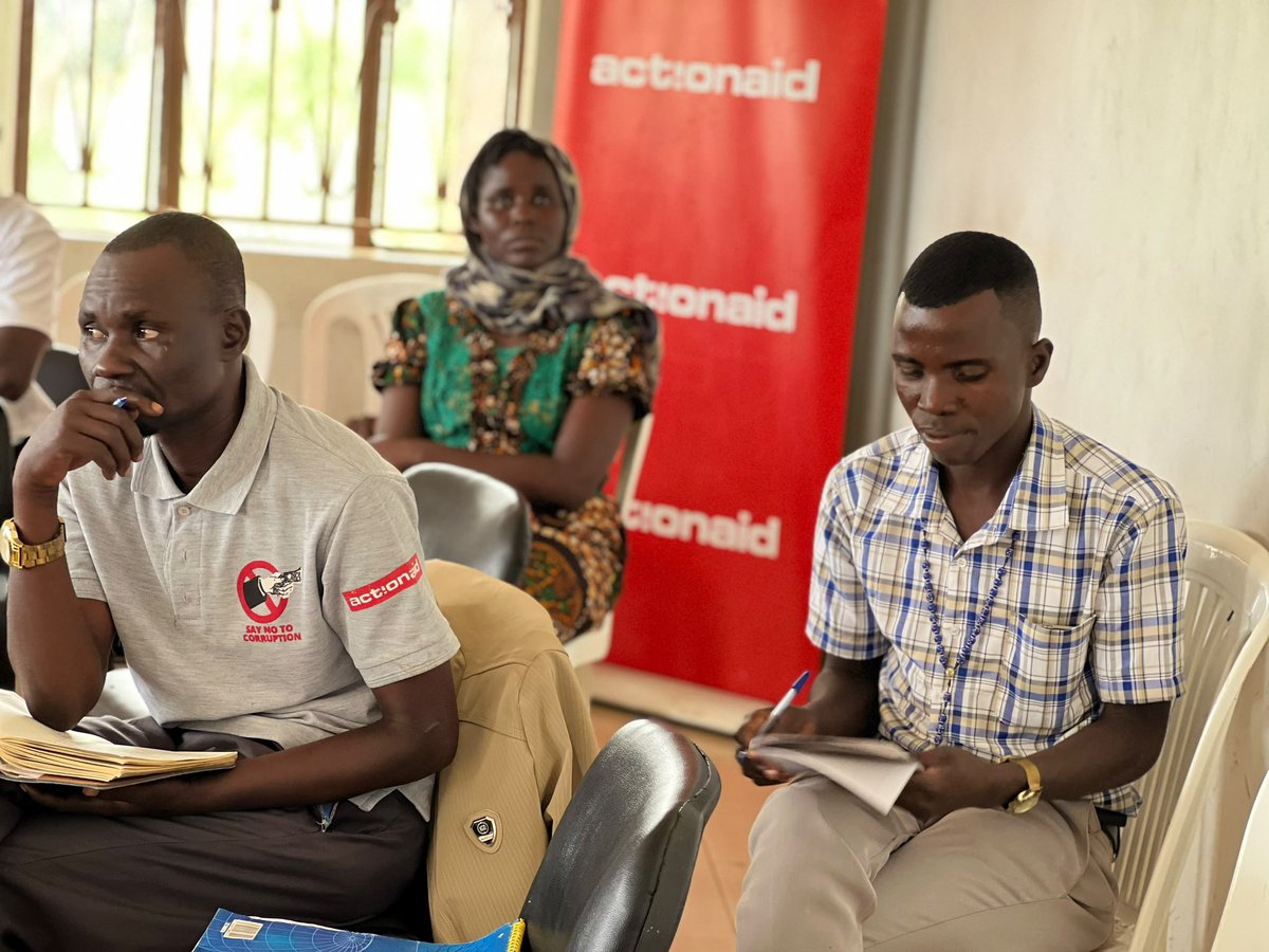 actionaiduganda's tweet photo. Participants refreshed their skills in using Community Score Cards, Citizen Report Cards, Social Audits, Public Expenditure Tracking and other accountability tools to monitor public resources, assess services and amplify community voices. https://t.co/2xMa0O8fEN