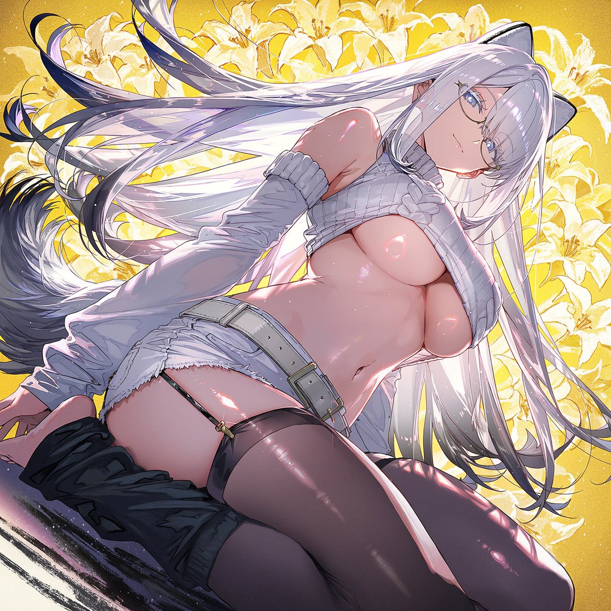 okuchi_d_AIpic's tweet photo. 「たぶんこんくらい育つと思うよ～。だってあたしってば成長期だし」

成長したエステーラ / Grown-up Estella / 长大后的埃特拉
#AIart #AIイラスト #ArknightsEndfield https://t.co/S9qcOQRFcZ
