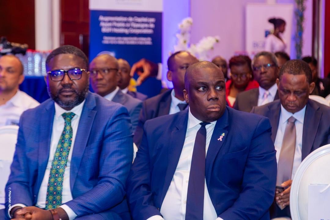 BGFIBOURSE2024's tweet photo. Investor Meeting

Le top départ a été donné hier à Yaoundé, au Hilton Hôtel, par M. Henri-Claude OYIMA, President Directeur Général du Groupe BGFIBank.

Une participation massive et des échanges des plus enrichissants, qui montrent à suffisance l'intérêt que portent les investisseurs au Groupe BGFIBank, et la forte attractivité de l'institution qui a notamment fait part d'un ambitieux plan de conquête de nouveaux territoires.

Retour en images.