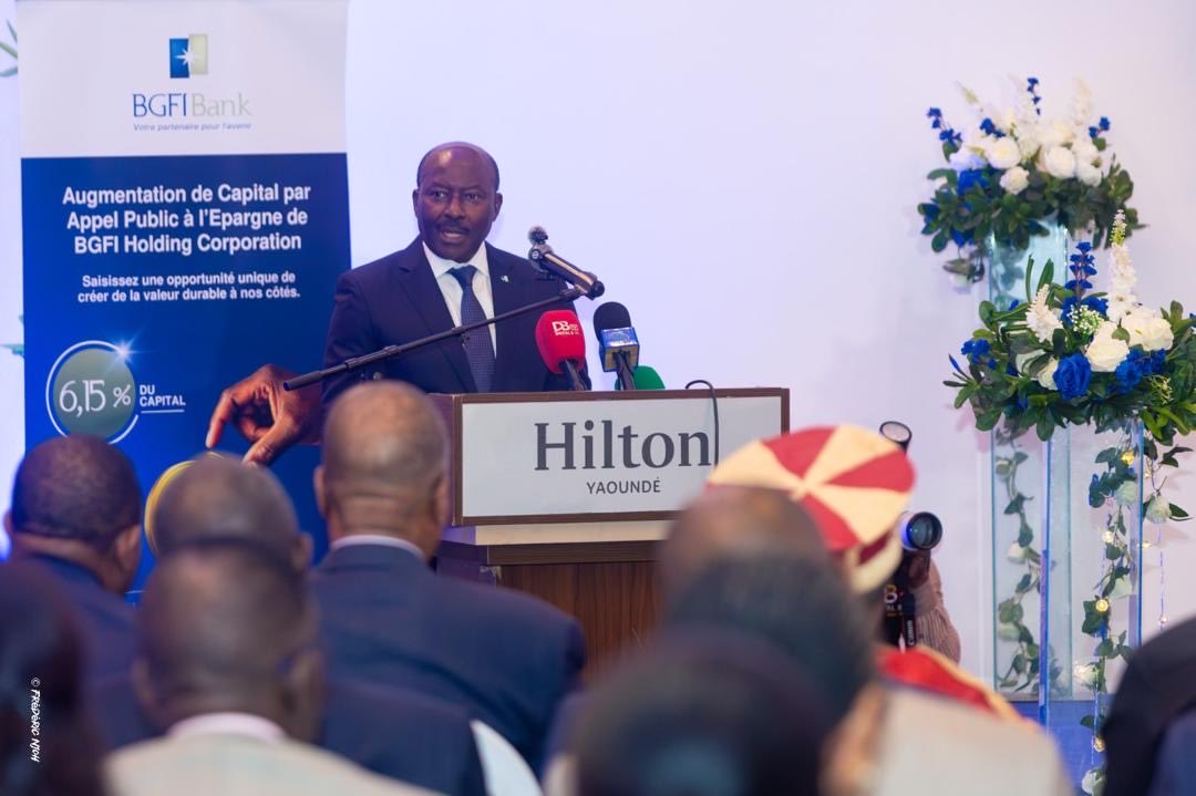 BGFIBOURSE2024's tweet photo. Investor Meeting

Le top départ a été donné hier à Yaoundé, au Hilton Hôtel, par M. Henri-Claude OYIMA, President Directeur Général du Groupe BGFIBank.

Une participation massive et des échanges des plus enrichissants, qui montrent à suffisance l'intérêt que portent les investisseurs au Groupe BGFIBank, et la forte attractivité de l'institution qui a notamment fait part d'un ambitieux plan de conquête de nouveaux territoires.

Retour en images.