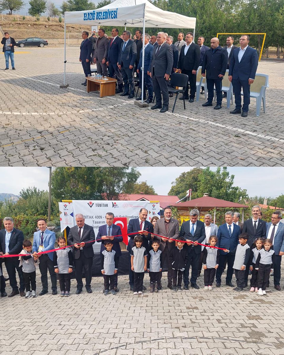 elazigmem's tweet photo. 📌TÜBİTAK 4009-Köy Okullarına Yönelik Destek Programı

TÜBİTAK 4009-Köy Okullarına Yönelik Destek Programı kapsamında hazırlanan “Geleceği Şekillendiren Eller: Tasarım Odaklı Düşünme ile Üretim ve Teknoloji Atölyeleri” projesi, Kovancılar Belediye Başkanı Sayın Vahap Gök, İl Millî Eğitim Müdürümüz Aziz GÜN, Kovancılar İlçe Milli Eğitim Müdürü Murat Kaya, eğitimciler ve öğrencilerimizin katılımıyla Kovancılar Şehit Raşit Ercan Ortaokulunda gerçekleştirildi.

Öğrencilerin tasarım, üretim ve teknoloji becerilerini geliştirmeyi amaçlayan proje kapsamında hazırlanan atölyelerde; öğrencilerin bilim ve teknolojiyle buluşarak farklı alanlarda uygulamalı çalışmalar yapmaları sağlandı.

Program kapsamında öğrencilerin çalışmalarını inceleyen İl Müdürümüz Aziz GÜN, öğrencilerle sohbet ederek hazırladıkları projeler hakkında bilgi aldı. Ardından düzenlenen programda katılımcılara hitap eden GÜN, emeği geçen akademisyen, öğretmen ve öğrencilere teşekkür etti. 🇹🇷🔬🤖

Müdür Gün okuldaki programını öğretmenlerimiz ile yaptığı toplantı ile tamamladı.

📍Kovancılar Şehit Raşit Ercan Ortaokulu
@tcmeb @Yusuf__Tekin @numanhatipoglu @gun_aziz #Elazığ