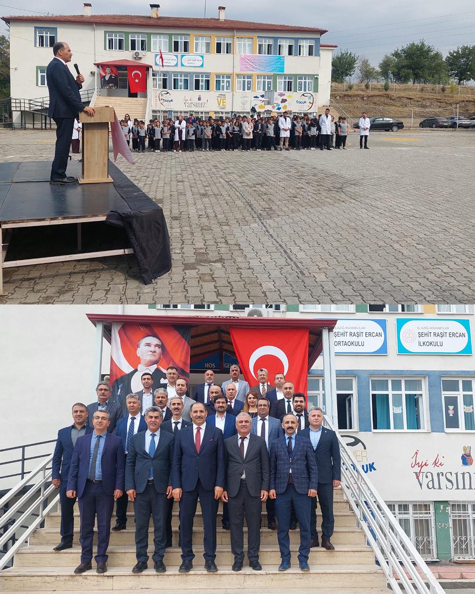 elazigmem's tweet photo. 📌TÜBİTAK 4009-Köy Okullarına Yönelik Destek Programı

TÜBİTAK 4009-Köy Okullarına Yönelik Destek Programı kapsamında hazırlanan “Geleceği Şekillendiren Eller: Tasarım Odaklı Düşünme ile Üretim ve Teknoloji Atölyeleri” projesi, Kovancılar Belediye Başkanı Sayın Vahap Gök, İl Millî Eğitim Müdürümüz Aziz GÜN, Kovancılar İlçe Milli Eğitim Müdürü Murat Kaya, eğitimciler ve öğrencilerimizin katılımıyla Kovancılar Şehit Raşit Ercan Ortaokulunda gerçekleştirildi.

Öğrencilerin tasarım, üretim ve teknoloji becerilerini geliştirmeyi amaçlayan proje kapsamında hazırlanan atölyelerde; öğrencilerin bilim ve teknolojiyle buluşarak farklı alanlarda uygulamalı çalışmalar yapmaları sağlandı.

Program kapsamında öğrencilerin çalışmalarını inceleyen İl Müdürümüz Aziz GÜN, öğrencilerle sohbet ederek hazırladıkları projeler hakkında bilgi aldı. Ardından düzenlenen programda katılımcılara hitap eden GÜN, emeği geçen akademisyen, öğretmen ve öğrencilere teşekkür etti. 🇹🇷🔬🤖

Müdür Gün okuldaki programını öğretmenlerimiz ile yaptığı toplantı ile tamamladı.

📍Kovancılar Şehit Raşit Ercan Ortaokulu
@tcmeb @Yusuf__Tekin @numanhatipoglu @gun_aziz #Elazığ