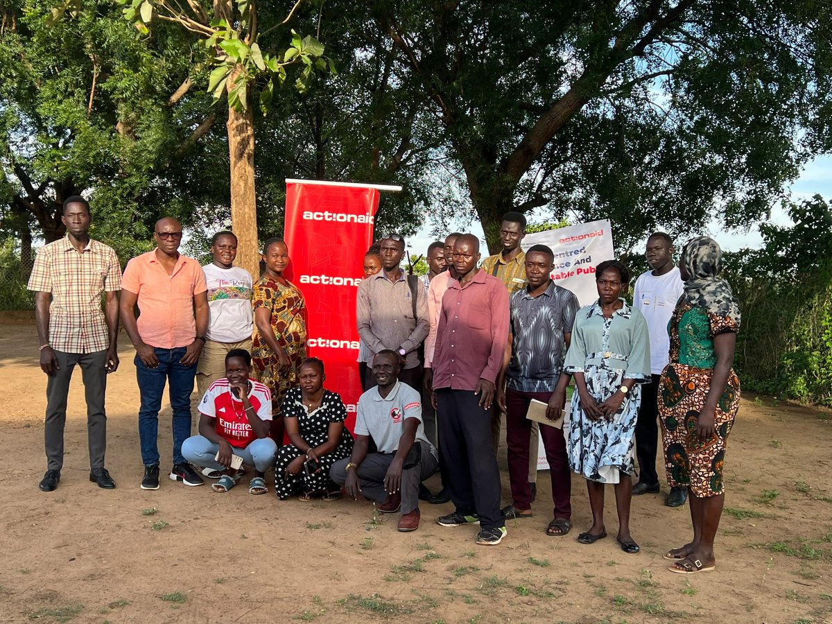 actionaiduganda's tweet photo. The training concluded with district-level accountability action plans for Nebbi, Zombo and Pakwach. The plans will guide follow-up on service delivery concerns and strengthen community-led engagement with duty bearers beyond the training. https://t.co/E66fYhawAn