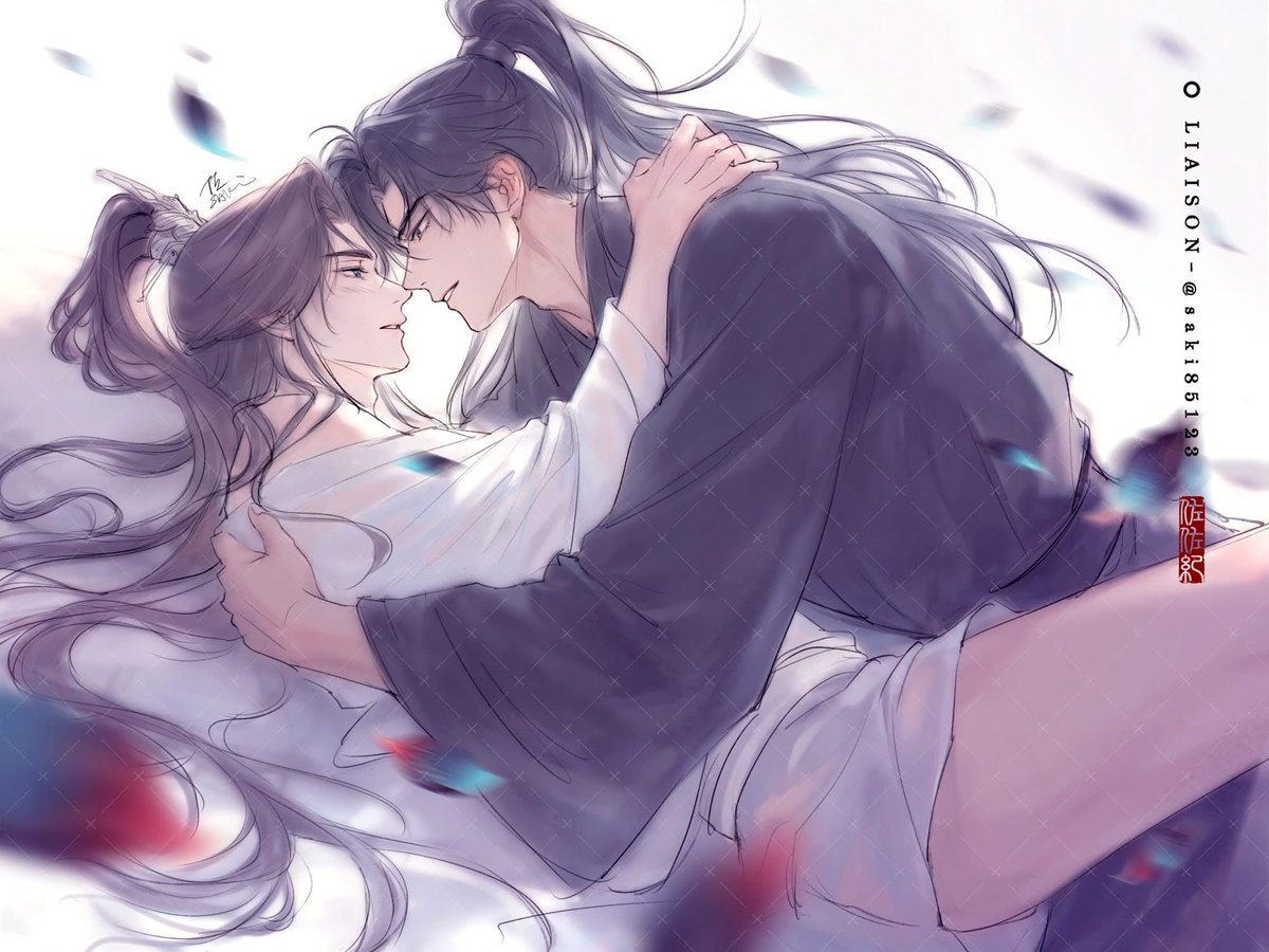 Saki85123's tweet photo. #二哈和他的白猫师尊

#2ha

「師尊教我如何修行，教我如何持劍，教我如何辨是非、知善惡。教我如何守住本心。」

「可唯獨有一件事，師尊從未教過我——

——如何不愛你。」

教師節~祝各位師長們教師節快樂🥹❤ https://t.co/9wlBYSKTkJ